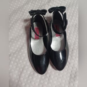 Rachel Black Dress Shoes with Bow
